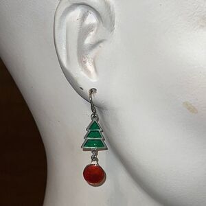 Bundle Sale 3 for $15 | Christmas Tree & Ornament Dangle Earrings
